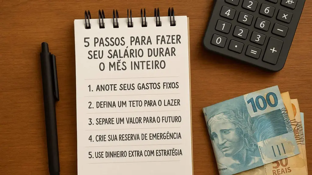 Como dividir o salário