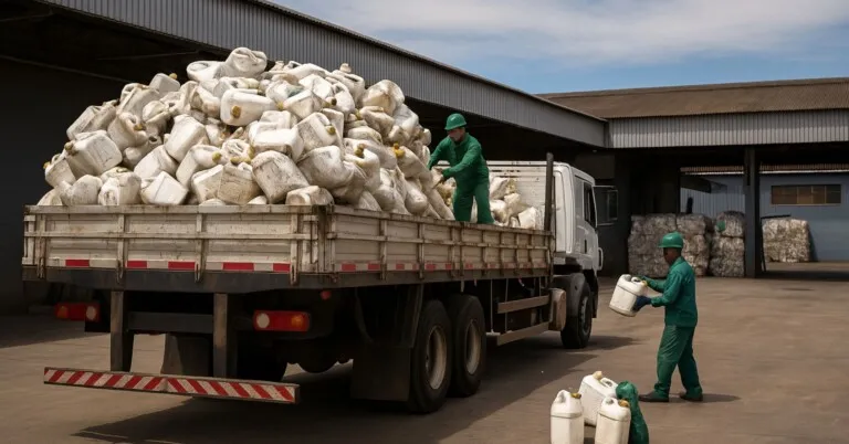 Brasil transforma embalagens agrícolas em referência mundial de economia circular