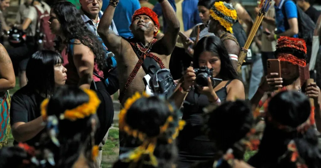 Protesto indígena